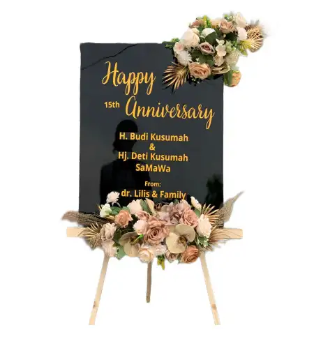 Papan Bunga Akrilik Sampang